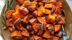 Maple Roasted Sweet Potatoes