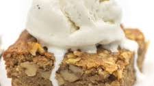 Maple Walnut Blondies