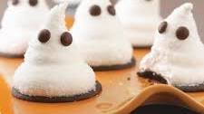 Marshmallow Ghost Cookies