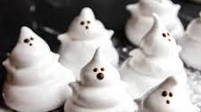 Mini Marshmallow Ghosts - Halloween Sweet Treats