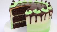 Mint Chocolate Chip Cake