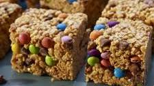 Monster Cookie Crispy Rice Treats