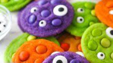 Monster Halloween Cookies