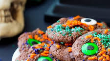 Monster Mash Chocolate Cookies