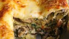 Mushroom and Chestnut Lasagne