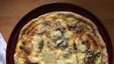 Mushroom Gruyere Quiche