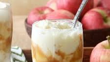 No Bake Caramel Apple Cheesecake