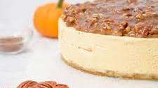 No-Bake Pumpkin Pecan Cheesecake