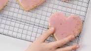 Olive Oil Cookies with Blood Orange Glaze