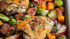 One Pan Autumn Chicken Dinner
