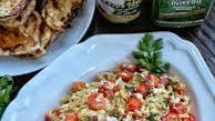 Orzo Salad with Tomatoes and Feta