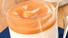 Panna Cotta with Spiced Pear Purée