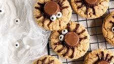 Peanut Butter Spider Cookies