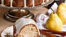 Pear Bundt Cake with Vanilla Brown Butter Glaze