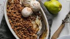 Pear Ginger Crisp