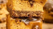 Pecan Pumpkin Cheesecake Bars