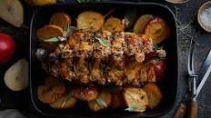 Pork Roast With Apples and Pears
