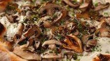 Pumpkin and Ricotta Pizza with Roasted Mushrooms
