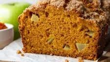 Pumpkin Apple Bread With Cinnamon Streusel