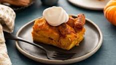 Pumpkin Bread Pudding