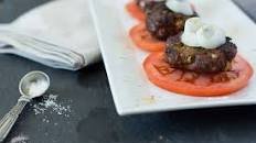 Pumpkin Burgers with Honey Drizzle