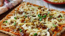 Pumpkin, Caramelized Onions & Smoked Gouda Pizza