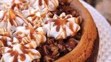 Pumpkin Cheesecake with Walnuts