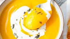 Pumpkin Ginger Soup with Orange