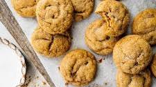 Pumpkin Gingersnap Cookies