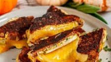 Pumpkin Grilled Cheese Sandwich
