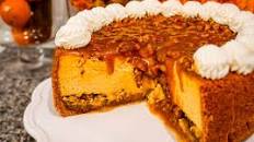 Pumpkin Pecan Cheesecake