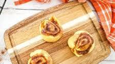 Pumpkin Pie Crescent Roll Pinwheels