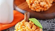 Pumpkin Popcorn Balls