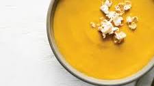 Pumpkin-Popcorn Soup