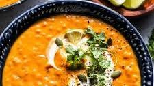 Pumpkin Red Lentil Soup