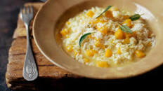 Pumpkin risotto
