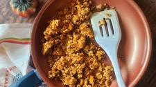 Pumpkin Scrambled Oats