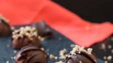 Pumpkin Spice Dark Chocolate Truffles (Vegan)