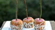 Pumpkin Spice Latte Caramel Apples
