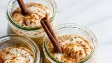 Pumpkin spice latte chia pudding