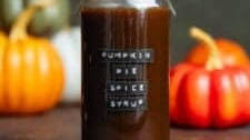 Pumpkin Spice Simple Syrup