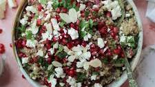 Quinoa Salad with Feta and Pomegranate