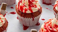 Red Velvet Halloween Cupcakes Recipe