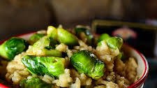 Risotto with Brussels Sprouts and Browned Butter