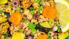 Roast Vegetable Salad with Farro