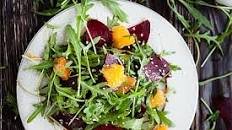 Roasted Beet, Orange & Arugula Salad