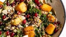 Roasted Butternut Squash and Kale Salad