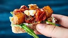 Roasted Butternut Squash Bruschetta Recipe