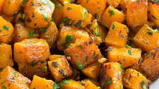 Roasted Butternut Squash {with Garlic and Herbs}