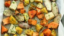 Roasted Root Vegetable with Thyme